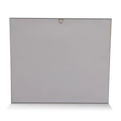 Ein Werk \"Blick auf Rolle, Genfersee\", signiert Loppe und Arnoult fils